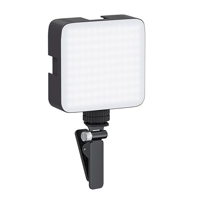 120 LED Camera Video Light with Clip | Dimmable & Rechargeable