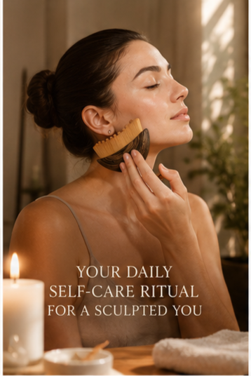 VAYURA™ Contour Ritual Brush  Naturally Lift, Sculpt & Depuff Your Face
