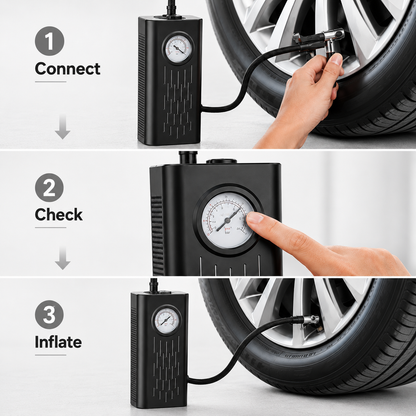 Vayura AirGo™ Portable Tyre Inflator