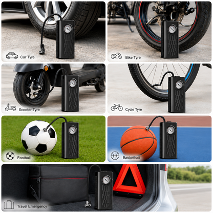 Vayura AirGo™ Portable Tyre Inflator
